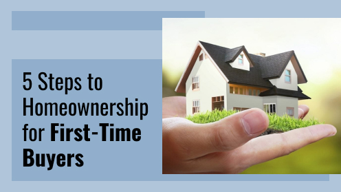 5 Steps to Homeownership for First-Time Buyers