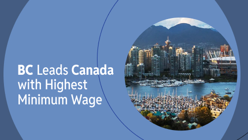 BC Leads Canada With Highest Minimum Wage